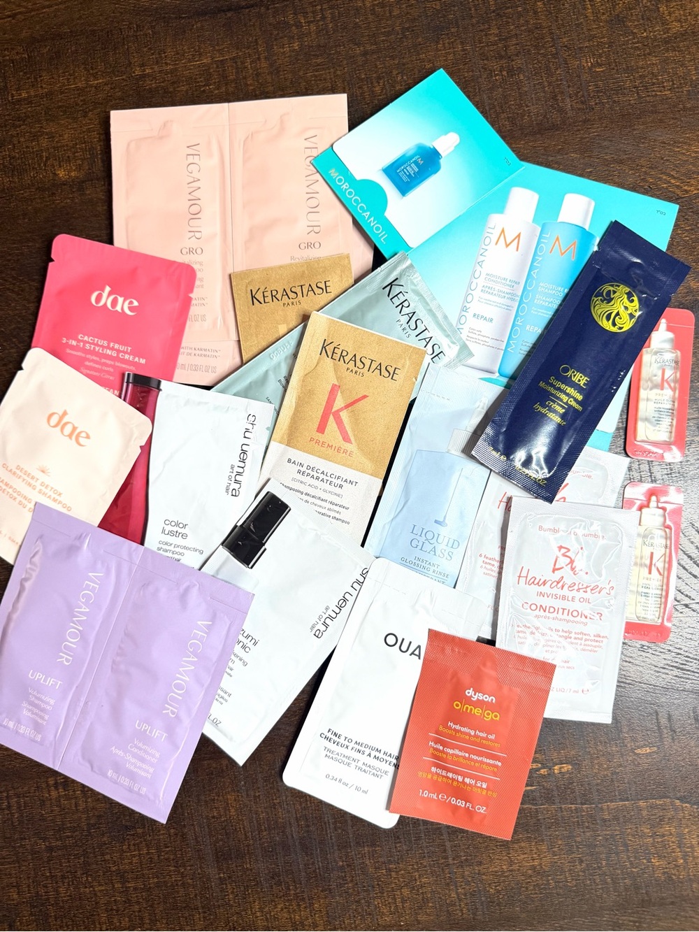 20 Piece- Assorted Hair Care Sample Bundle-
